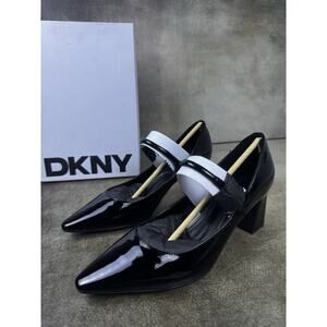 DKNY Samira Mary Jane Heels Black Women’s 9.5